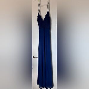 Lulus Madalyn Navy Dress